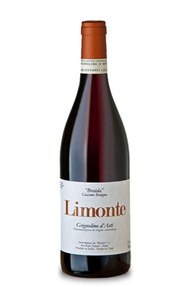 Grignolino d'Asti Limonte Giacomo Bologna Braida 2015