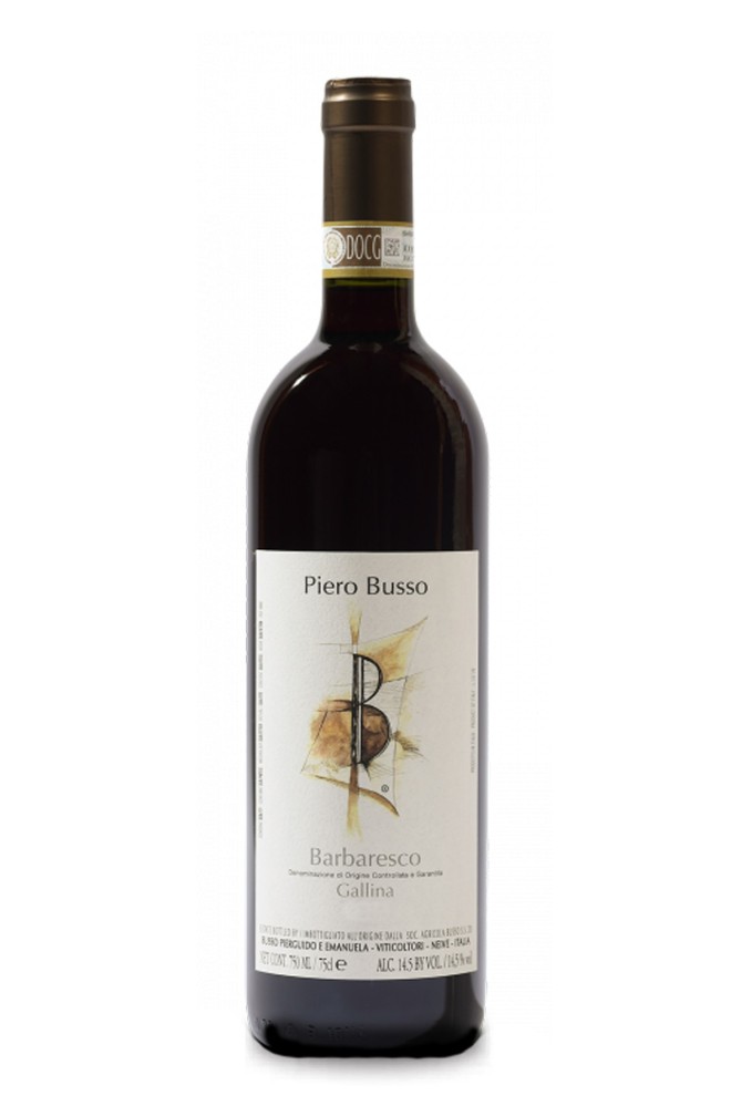 Barbaresco docg Gallina Piero Busso 2016