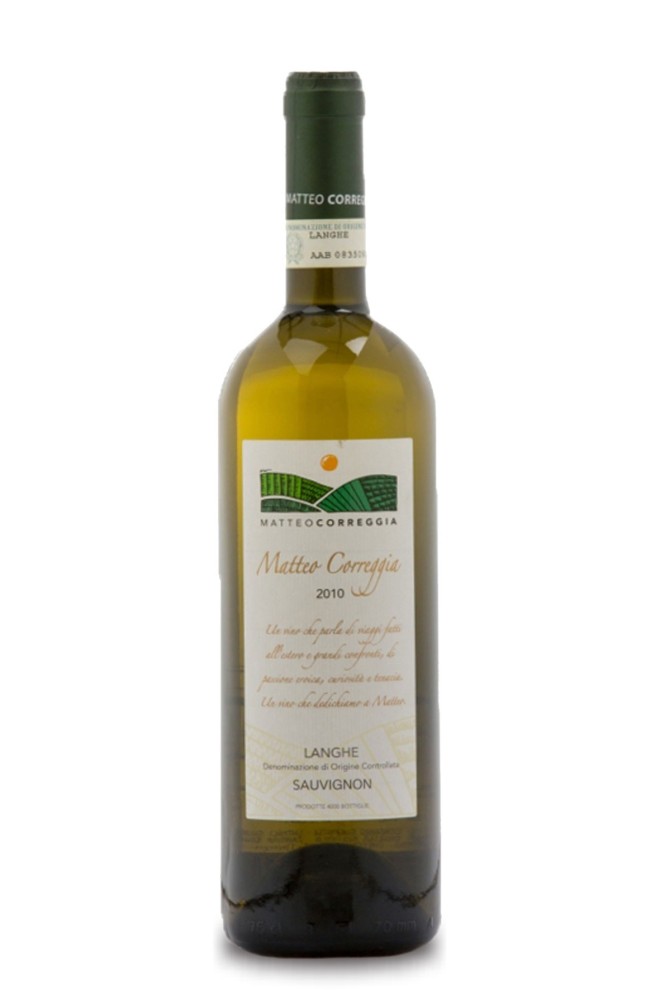 Langhe Sauvignon doc Matteo Correggia 2010