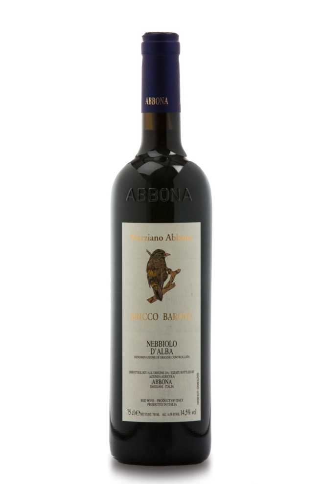 Nebbiolo d'Alba doc Bricco Barone Marziano Abbona 2022